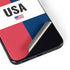 American Flag Color Block Galaxy S22 Skin